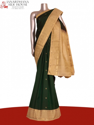 Pure Handloom Kanjeevaram Silk Saree